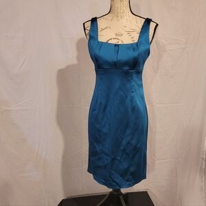 BUNDLE SALE!  Calvin Klein Ocean  Blue Cocktail Dress Sz 10P
